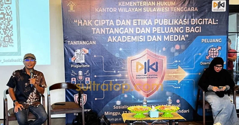 Kemenkum Sultra Bahas Tantangan AI terhadap Hak Cipta dan Media Digital 1 Kemenkum Sultra Bahas Tantangan AI terhadap Hak Cipta dan Media Digital