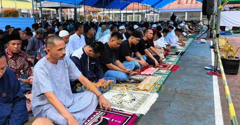 Iduladha 1447 H, Lapas Kendari Potong 5 Ekor Sapi Kurban dan Buka Layanan Kunjungan 1 Iduladha 1447 H, Lapas Kendari Potong 5 Ekor Sapi Kurban dan Buka Layanan Kunjungan