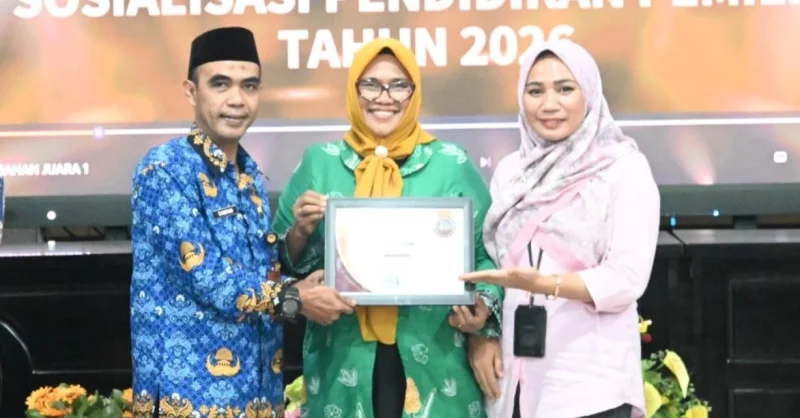 Sabet Penghargaan Terbaik I se-Sultra, KPU Wakatobi Komitmen Perkuat Edukasi Pemilih Berbasis Digital