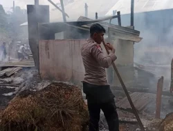 Korsleting Listrik Diduga Picu Kebakaran Rumah di Muna, Kerugian Ditaksir Rp178 Juta