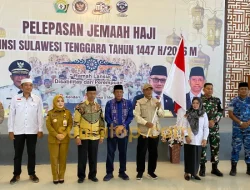 Pemprov Sultra Resmi Lepas Jemaah Calon Haji 2026, Tekankan Pelayanan Inklusif