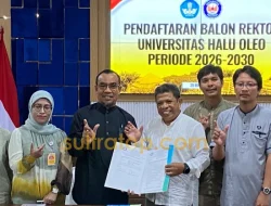 Prof Ma’ruf Kasim Resmi Jadi Kandidat ke-8 Pilrek UHO 2026, Usung Digitalisasi Kampus