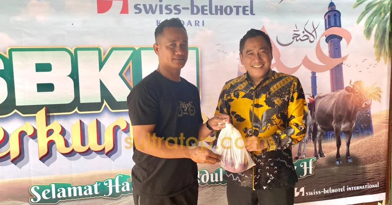 Iduladha 1447 H, Swiss-Belhotel Kendari Salurkan Daging Kurban untuk 180 Penerima Manfaat 1 Iduladha 1447 H, Swiss-Belhotel Kendari Salurkan Daging Kurban untuk 180 Penerima Manfaat