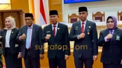 Lantik Pj Sekda Sultra, Gubernur Tekankan OPD Segera Tuntaskan Pekerjaan Tertunda