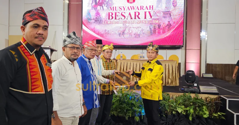 La Ode Darwin Resmi Pimpin Lembaga Budaya Muna, Target Bawa Kembali Era Kejayaan La Ode Kaimoeddin