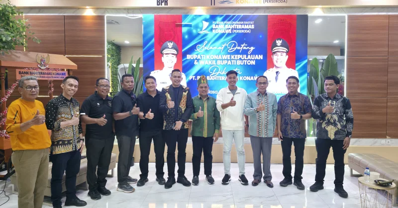 Bupati Konkep dan Wabup Buton Kompak Kunjungi BPR Konawe, Ini Tujuannya