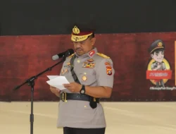 Jelang Purna Tugas, Irjen Didik Agung Widjanarko Pamit kepada Personel Polda Sultra