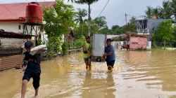 Sungai Wanggu Meluap Akibat Hujan Deras, 317 Warga Lepo-lepo Terdampak 5 Sungai Wanggu Meluap Akibat Hujan Deras, 317 Warga Lepo-lepo Terdampak