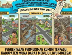 Kabar Baik dari Jakarta, Tiga Wilayah di Muna Barat Masuk Usulan Program Pengentasan Permukiman Kumuh