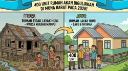 Ridwan Bae dan Kementerian PKP Kucurkan 400 Program Bedah Rumah untuk Muna Barat