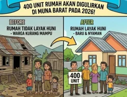 Ridwan Bae dan Kementerian PKP Kucurkan 400 Program Bedah Rumah untuk Muna Barat