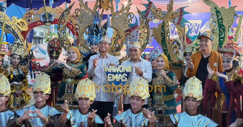 Kirab Budaya Perdana Konkep Berlangsung Meriah, Tampilkan Harmoni Lintas Suku di Wawonii