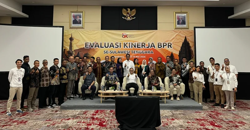 OJK dan Perbarindo Sultra Evaluasi Kinerja Semester II 2025 BPR se-Sultra
