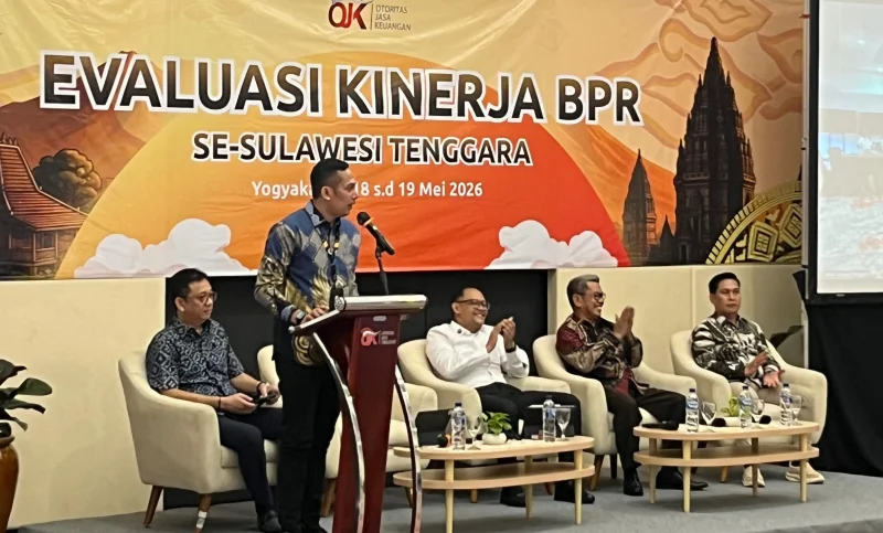OJK dan Perbarindo Sultra Evaluasi Kinerja Semester II 2025 BPR se-Sultra