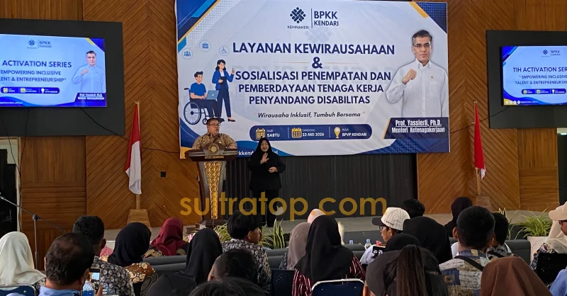 Penyandang Disabilitas di Kendari Didorong Jadi Pelaku Usaha Mandiri
