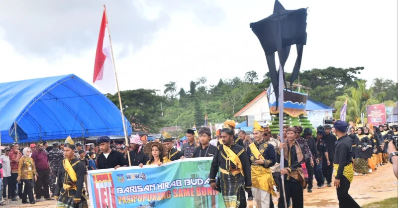 Kekayaan Bahari Suku Bajo Curi Perhatian di Kirab Budaya Perdana Konkep
