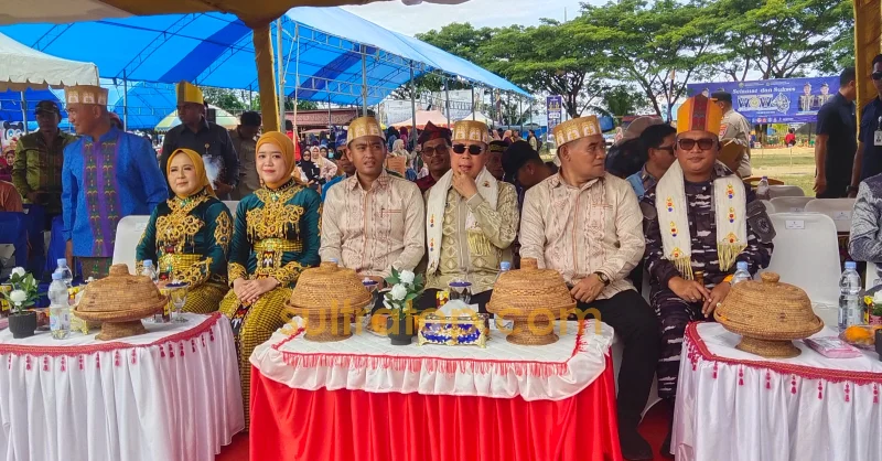 Kirab Budaya Perdana Konkep Berlangsung Meriah, Tampilkan Harmoni Lintas Suku di Wawonii
