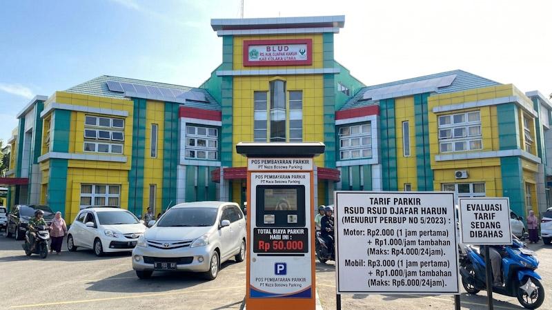 Tarif Parkir RSUD Djafar Harun Kolaka Utara Dikeluhkan, Keluarga Pasien Minta Evaluasi