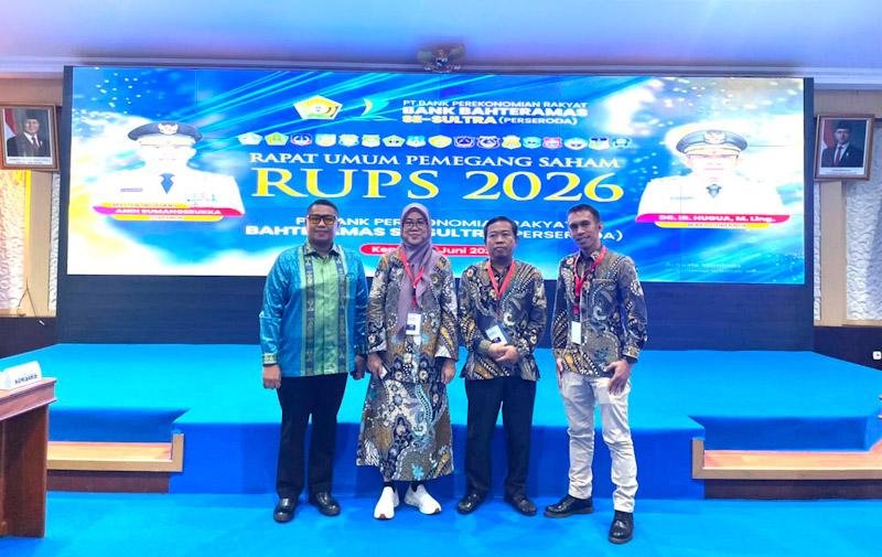 Usai RUPS dengan Gubernur, BPR Bahteramas Konsel Optimistis Capai Target Bisnis 2026 1 Usai RUPS dengan Gubernur, BPR Bahteramas Konsel Optimistis Capai Target Bisnis 2026