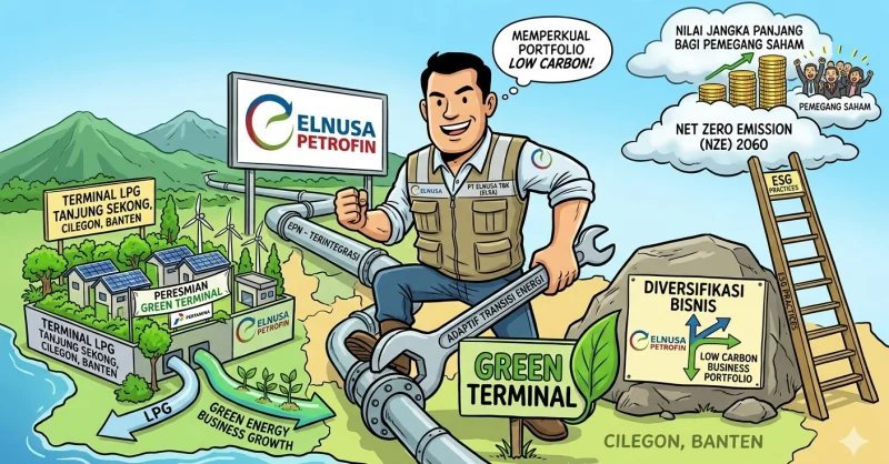 Elnusa Petrofin Dukung Green Terminal Pertamina di Tanjung Sekong, Perkuat Bisnis Energi Rendah Karbon 1 Elnusa Petrofin Dukung Green Terminal Pertamina di Tanjung Sekong, Perkuat Bisnis Energi Rendah Karbon