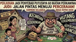 Judi Hancurkan 60 Rumah Tangga di Sulawesi Tenggara, Konawe dan Konsel Kasus Tertinggi