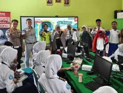 Asmo Sulsel Gandeng Polres Gowa dan Jasa Raharja Edukasi Safety Riding di SMPN 1 Gowa