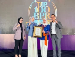 BPR Bahteramas Kendari Raih Predikat Bintang 5 Nasional pada Top 100 BPR Award 2026
