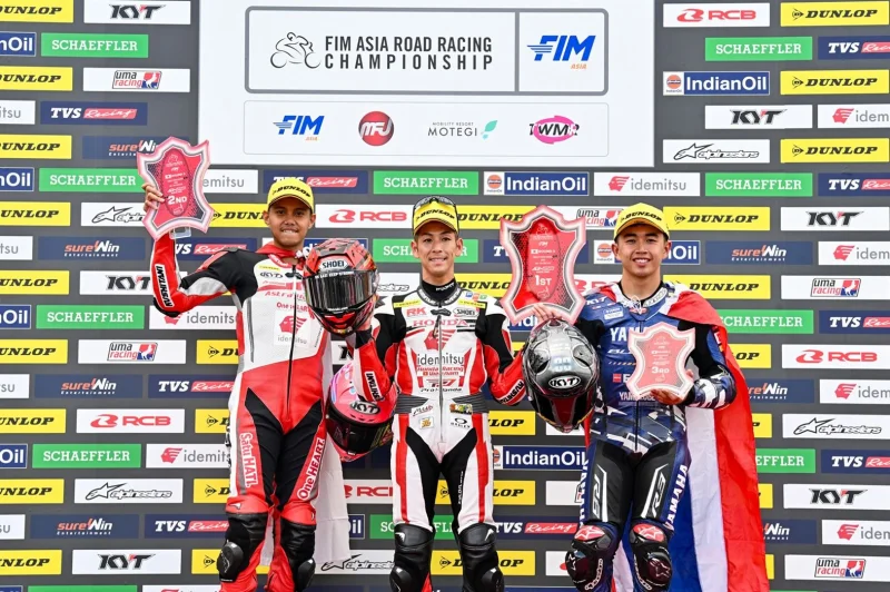 CBR Series Melesat Kencang, AHRT Borong Tiga Podium ARRC Motegi 1 CBR Series Melesat Kencang, AHRT Borong Tiga Podium ARRC Motegi