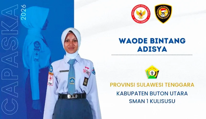 Banggakan Sultra, Siswa Asal Baubau dan Buton Utara Lolos Paskibraka Nasional 2026