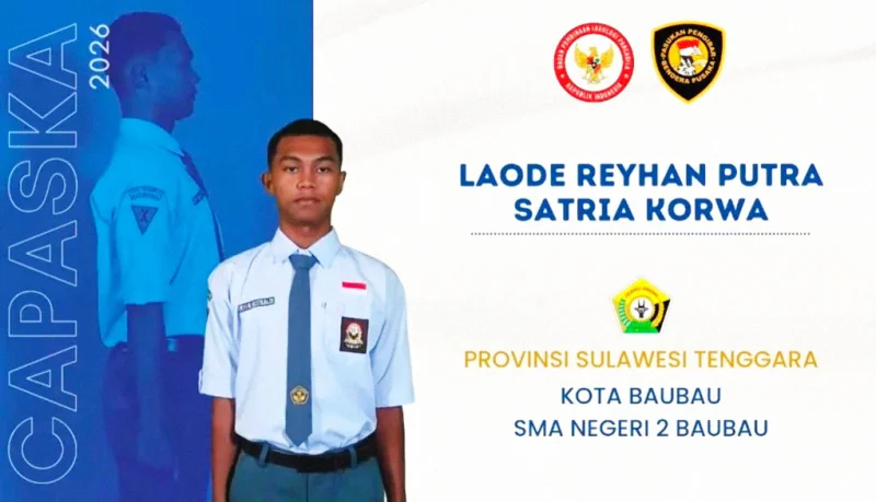 Banggakan Sultra, Siswa Asal Baubau dan Buton Utara Lolos Paskibraka Nasional 2026