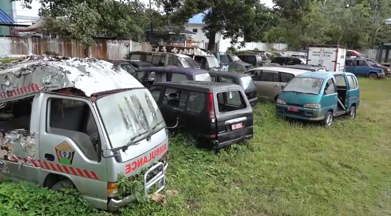 Pemprov Sultra Lelang 27 Kendaraan Dinas, Pemenang yang Tak Melunasi Kehilangan Uang Jaminan