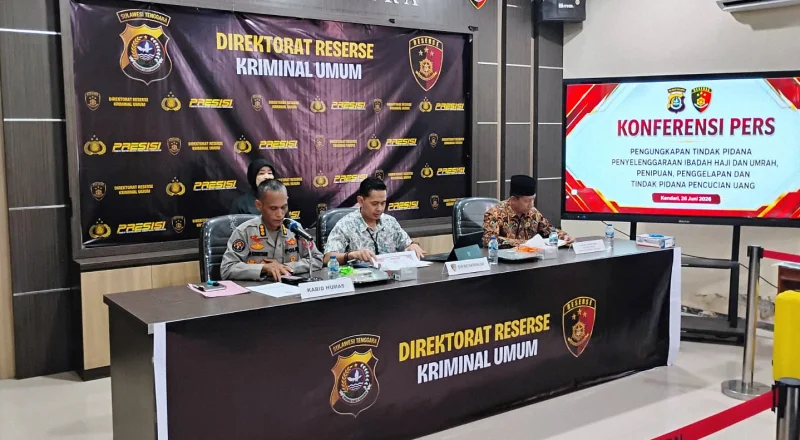 Polda Sultra Terapkan TPPU di Kasus Umrah Ilegal PT TRG, Ratusan Jemaah Diduga Jadi Korban