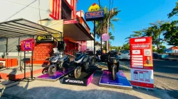 Asmo Sulsel Perluas Roadshow di Kafe, Dekatkan Beragam Motor Honda ke Masyarakat