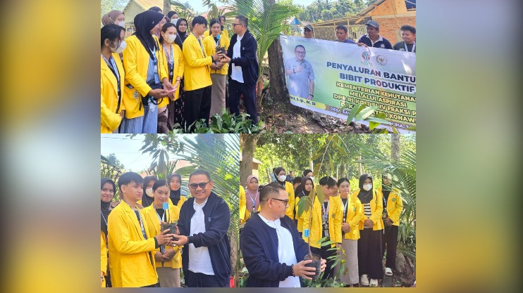 Jaelani Bantu Ribuan Bibit Tanaman Produktif di Konawe, Dorong Ekonomi Petani dan Jaga DAS Konaweha 3 Jaelani Bantu Ribuan Bibit Tanaman Produktif di Konawe, Dorong Ekonomi Petani dan Jaga DAS Konaweha
