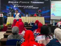 Jelang Peluncuran New Honda Vario Evo 160, Asmo Sulsel Bekali Sales dengan Edukasi Safety Riding