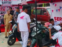 Asmo Sulsel Hadirkan Layanan Servis Kunjung dan Test Ride Motor Listrik Honda di Disdukcapil Kota Ambon