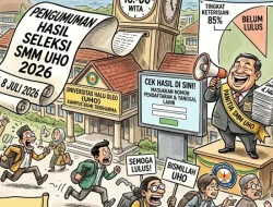 Pengumuman Hasil Ujian Seleksi Mandiri Masuk UHO 2026, Ini Link Cek Nama 3.526 Peserta Lulus