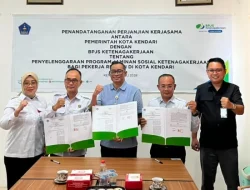 Pemkot Kendari Gandeng BPJS Ketenagakerjaan Lindungi Pekerja Rentan