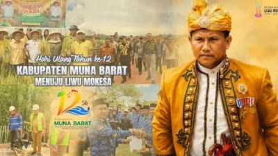 Momen HUT Muna Barat: Menakar Jejak, Menguji Arah Kemudi La Ode Darwin (Bagian-I)