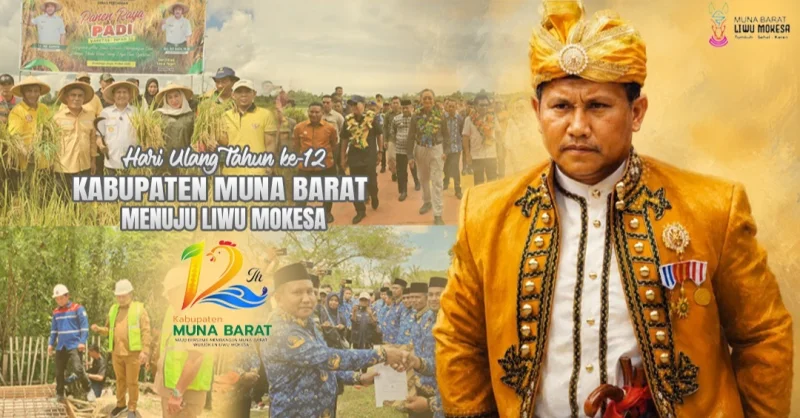 Momen HUT Muna Barat: Menakar Jejak, Menguji Arah Kemudi La Ode Darwin (Bagian-I)