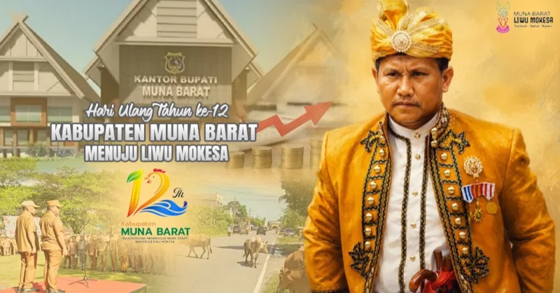 Momen HUT Muna Barat: Menakar Jejak, Menguji Arah Kemudi La Ode Darwin (Bagian-II)