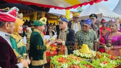 Pimpin Upacara HUT ke-12 Muna Barat, Gubernur Sultra Tekankan Sinergi untuk Percepat Pembangunan Daerah