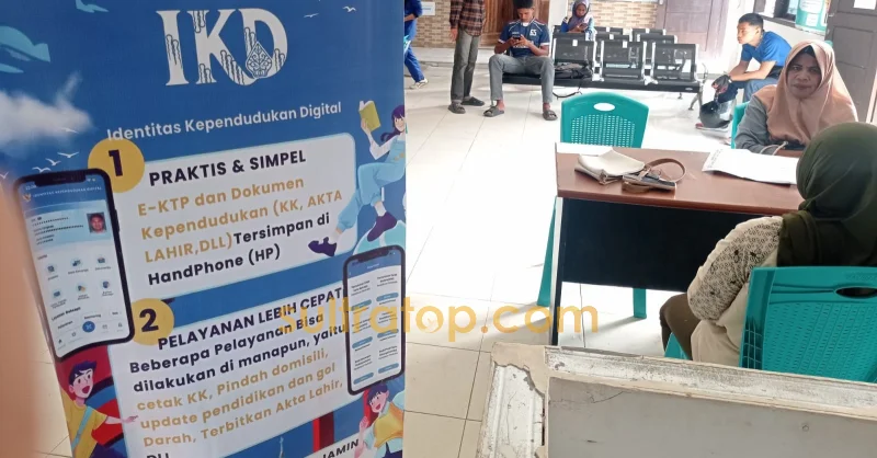 Masyarakat Muna Barat Bisa Aktivasi Identitas Kependudukan Digital saat Fun Run HUT ke-12