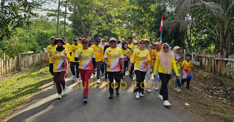 Ribuan Peserta Meriahkan Fun Run HUT ke-12 Muna Barat, La Ode Darwin Apresiasi Antusias Masyarakat