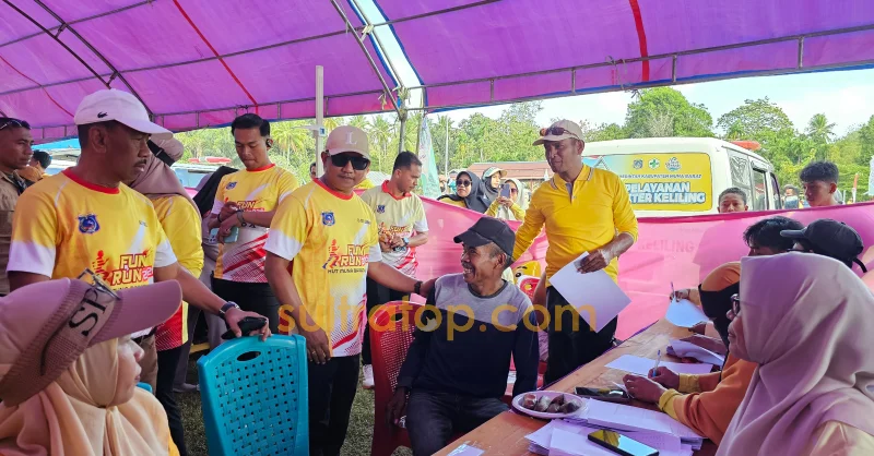 Ribuan Peserta Meriahkan Fun Run HUT ke-12 Muna Barat, La Ode Darwin Apresiasi Antusias Masyarakat