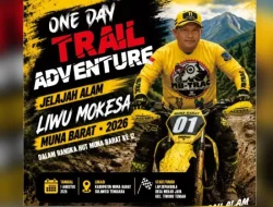 100 Rider Ramaikan One Day Trail Adventure di Muna Barat, Bupati Sediakan Hadiah Motor