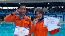Basarnas Kendari Borong Delapan Medali di Aquatik Sprint Challenge, Herlinda Jadi Best Swimmer