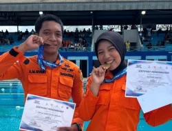 Basarnas Kendari Borong Delapan Medali di Aquatik Sprint Challenge, Herlinda Jadi Best Swimmer