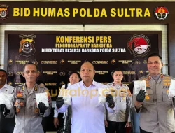 Tim Gabungan Polres Kolaka Gagalkan Peredaran Sabu 3 Kilogram