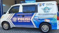 Ditlantas Polda Sultra Luncurkan SIMPUL, Layanan SIM Keliling Kini Hadir di Pulau Wawonii